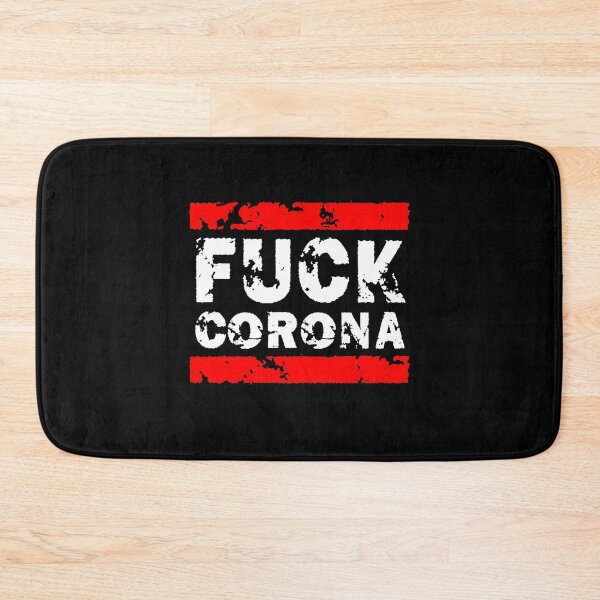 Artikelvorschau, Fuck Corona Mundschutz Maske entworfen und verkauft von GeogDesigns.