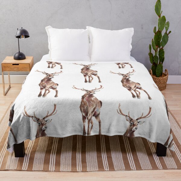 Item preview, Stag Watercolour designed and sold by AmeliaPlayer.