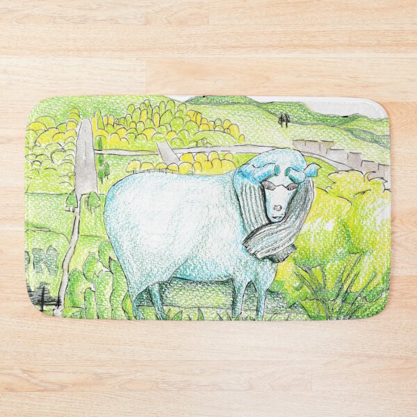 Item preview, Sheep on hill designed and sold by Mimi Huang.