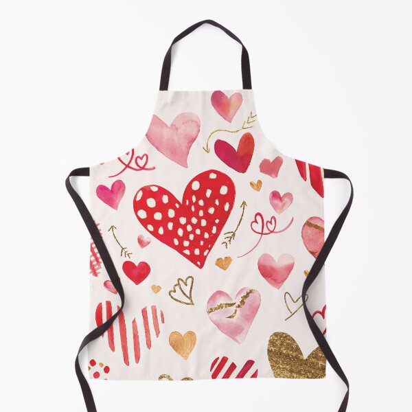 Item preview, Cute Colorful Hearts Pattern designed and sold by AnastasiaDesign.