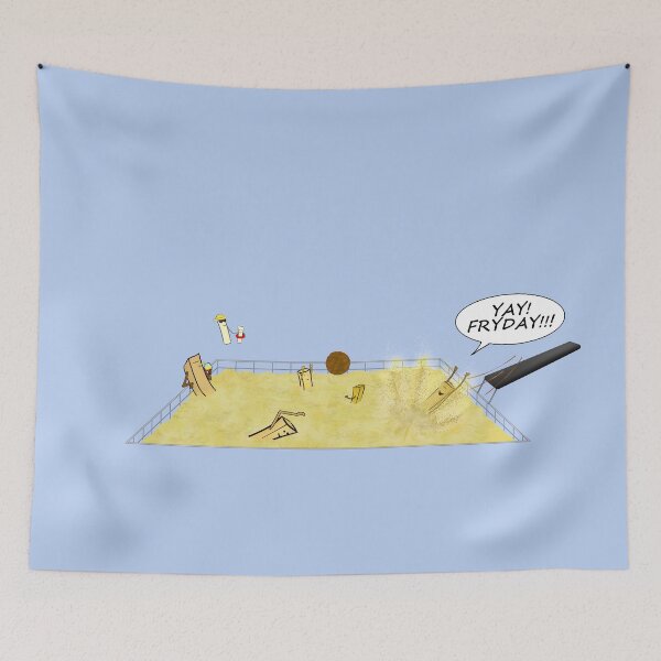 Item preview, Yay! Fryday! designed and sold by shackledlettuce.