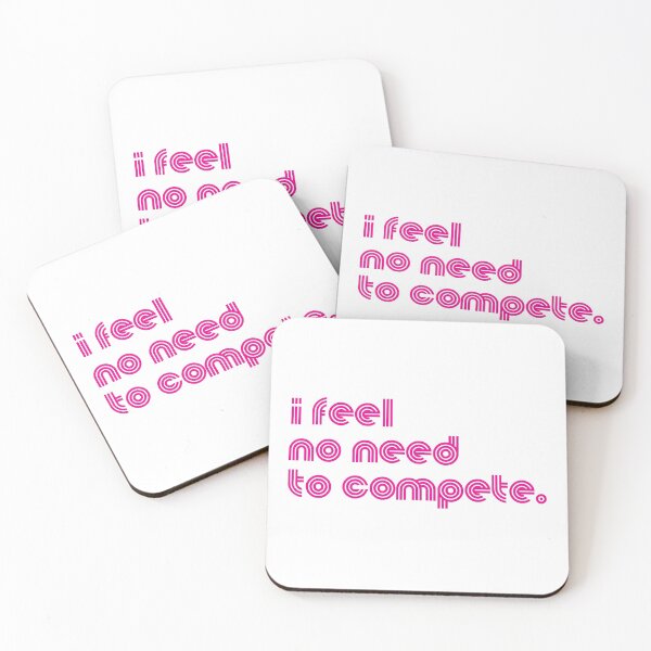 Item preview, I FEEL NO NEED TO COMPETE. designed and sold by Clifford Hayes.