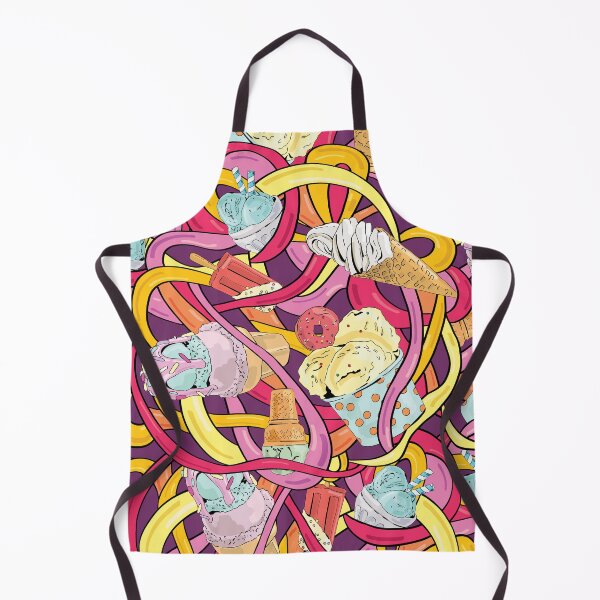 Item preview, Abstract Ice Cream Pattern designed and sold by AnastasiaDesign.