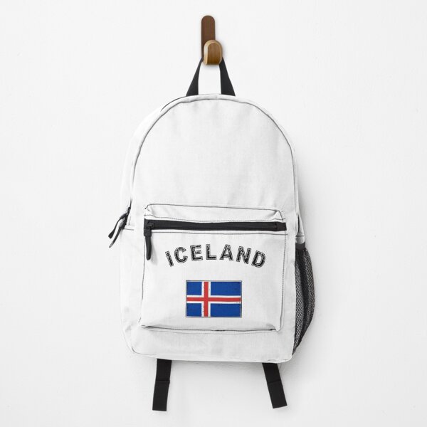 Item preview, Iceland icelandic flag banner designed and sold by GeogDesigns.