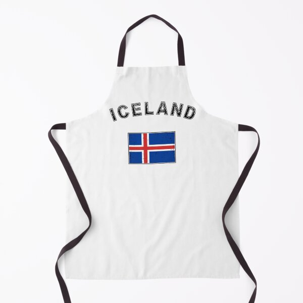 Item preview, Iceland icelandic flag banner designed and sold by GeogDesigns.