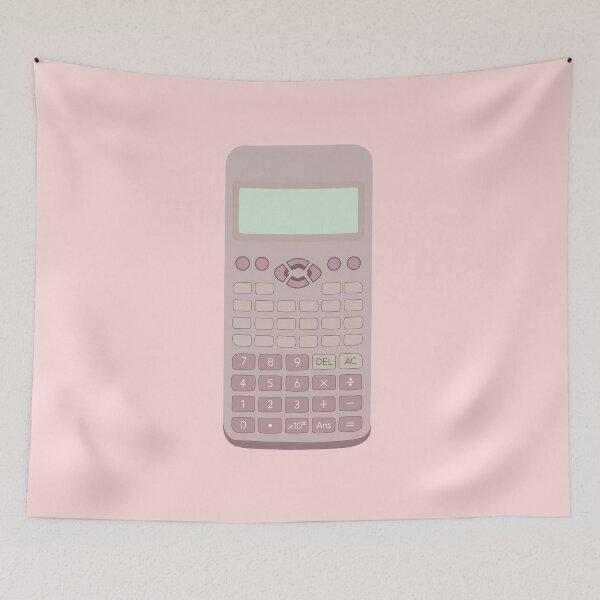 Item preview, Aesthetic Trendy Pink Calculator designed and sold by CaitlinCerys.