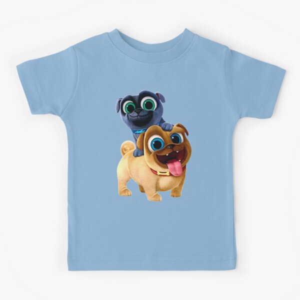 Bingo and Rolly playing fun Kids T-Shirt