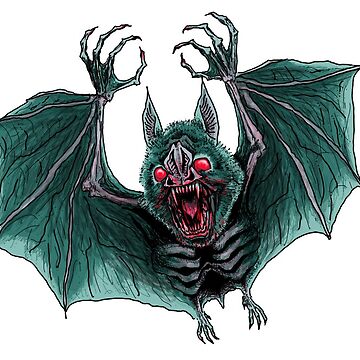 Artwork thumbnail, Vampire Bat! by oekart