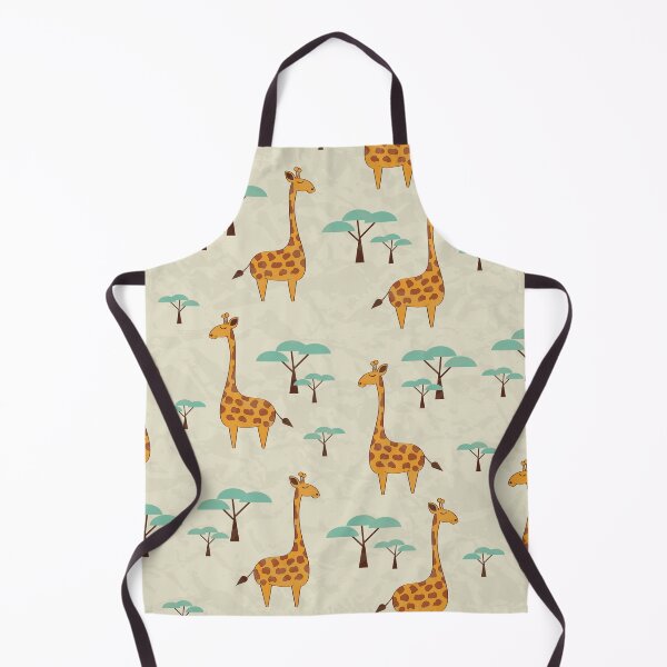 Item preview, Funny Giraffes and Trees Pattern designed and sold by AnastasiaDesign.