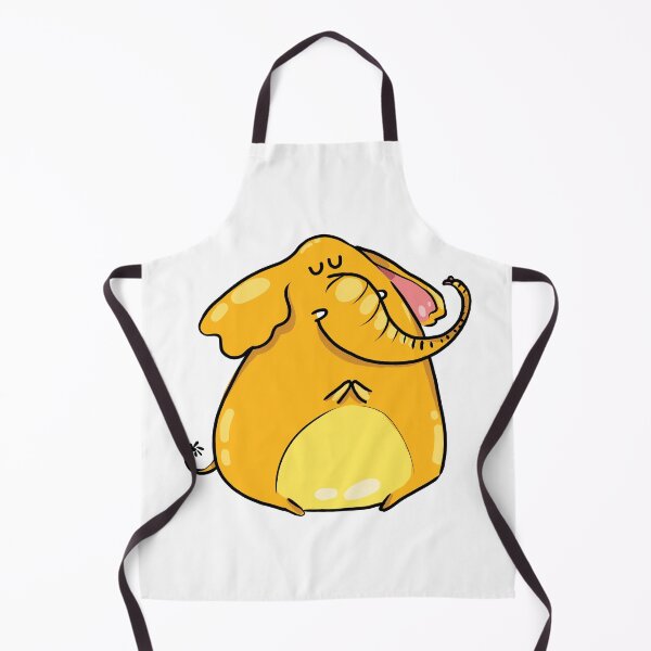 Item preview, Funny Yellow Elephant designed and sold by AnastasiaDesign.