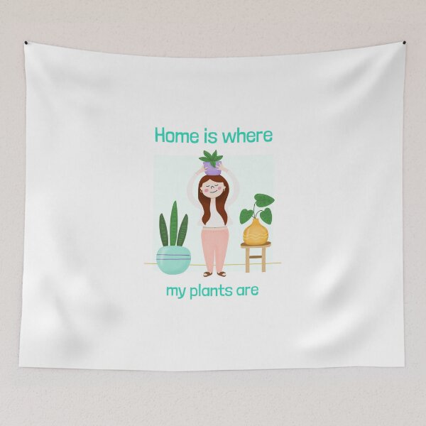 Item preview, Home is where my plants are designed and sold by Innovajena.