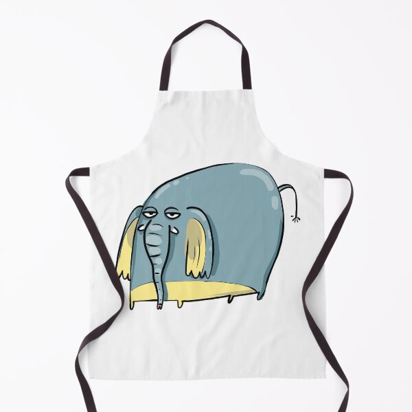 Artikelvorschau, Lustiger trauriger blauer Elefant entworfen und verkauft von AnastasiaDesign.