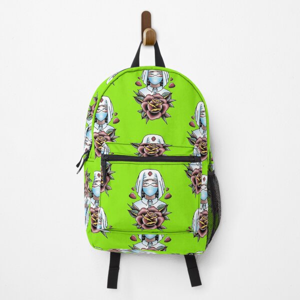 Item preview, Green Old school nurse traditional tattoo design thankyou nhs designed and sold by LPdesigns2020.
