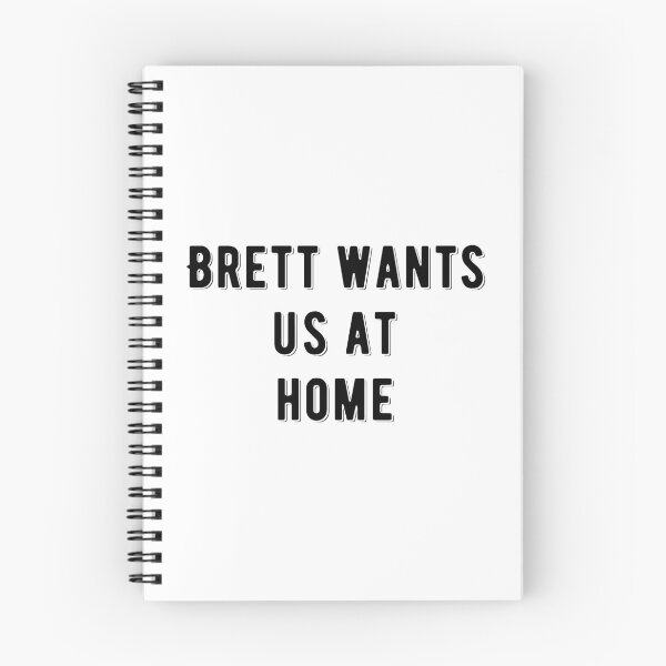 Item preview, Brett wants us at home designed and sold by Aysel's Designs.