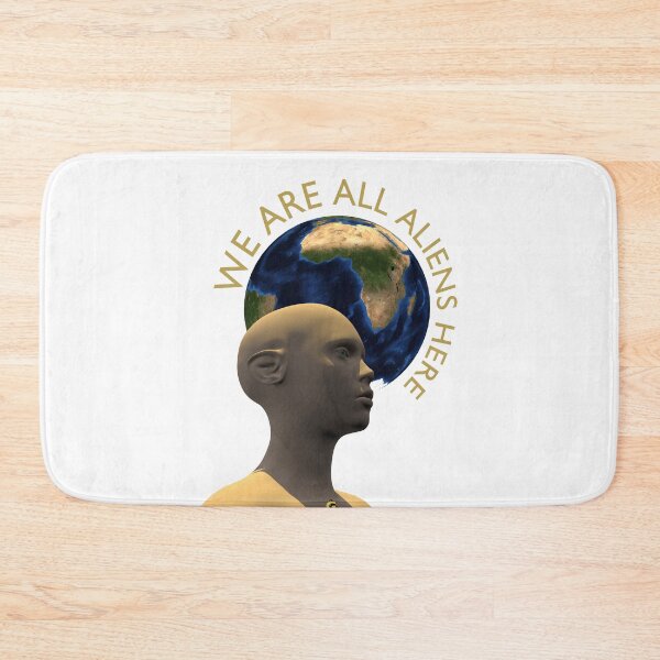 Item preview, WE ARE ALL ALIENS HERE designed and sold by MARTIN GUGGISBERG.