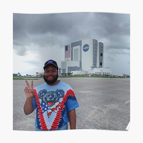 Khalid at NASA Poster
