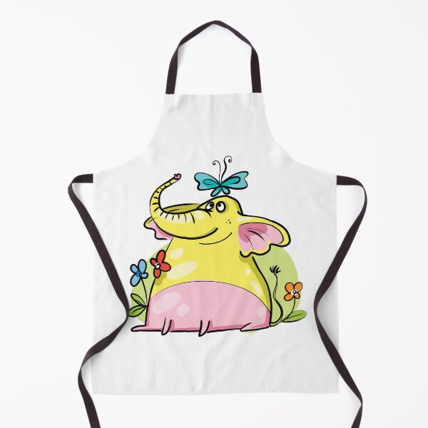 Item preview, Cute Colorful Happy Elephant  designed and sold by AnastasiaDesign.