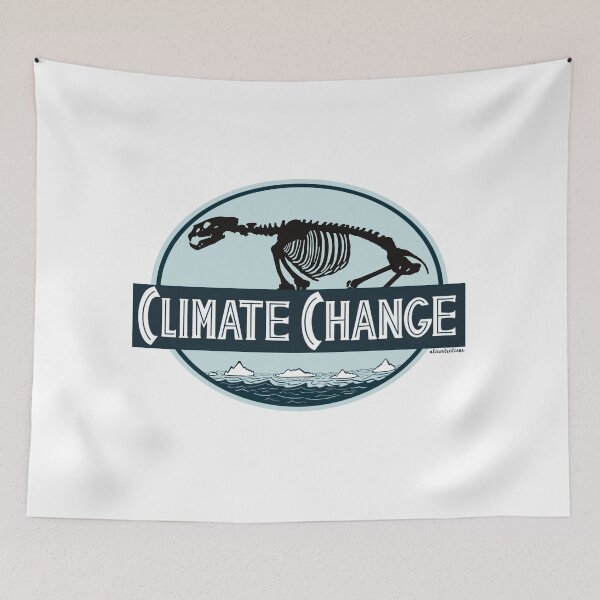 Item preview, Polar Bear Fossil Climate Change designed and sold by Alawstrations.