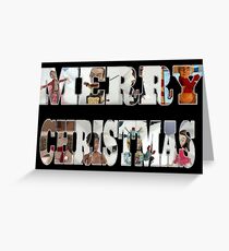 Community Clay Christmas Card Greeting Card