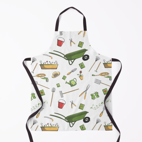 Item preview, Gardening Tools Pattern designed and sold by AnastasiaDesign.