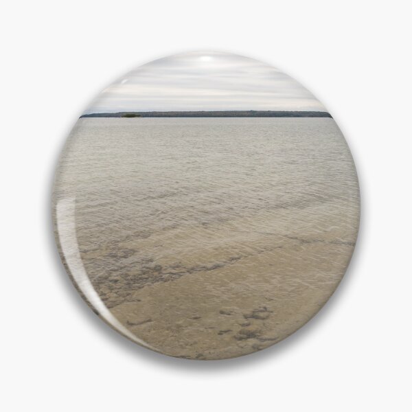 Item preview, Lake Manitou - Calming Sepia and Khaki Biophilic Patterns designed and sold by Georgia Mizuleva.