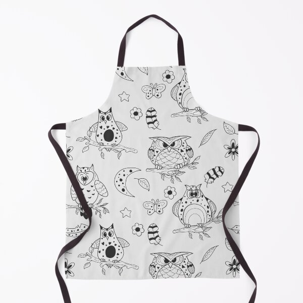 Item preview, Cute Hand Drawn Owls designed and sold by AnastasiaDesign.
