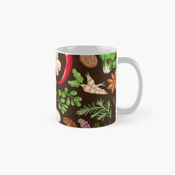 Item preview, Herbs and Spices Pattern designed and sold by Alicia Chee.