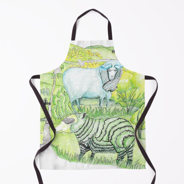 Item preview, Sheep on hill designed and sold by Mimi Huang.