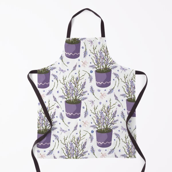 Item preview, Watercolor Lavender in a Pot designed and sold by AnastasiaDesign.