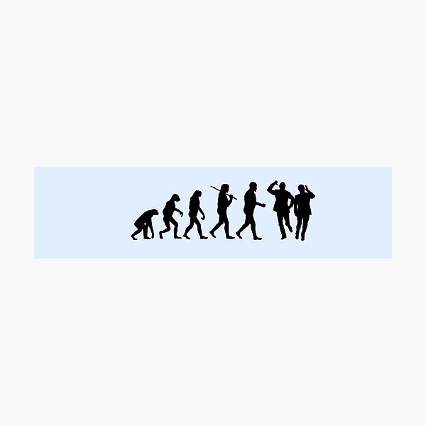 Evolution of Morecambe and Wise Photographic Print
