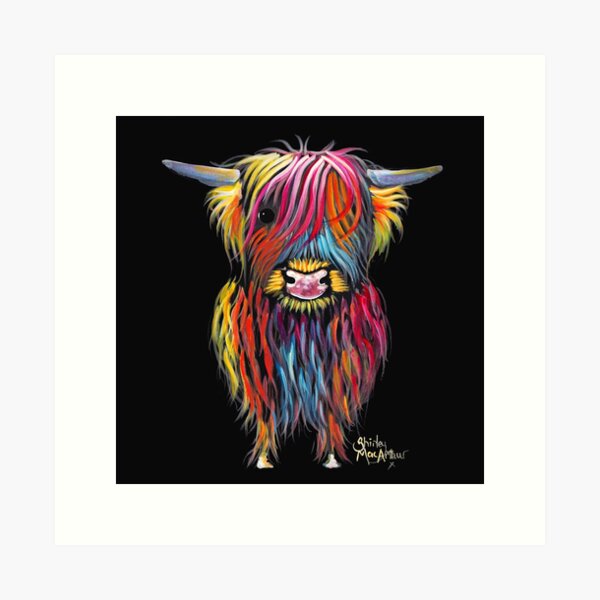 Hier ist einer meiner haarigen Highland Cow Prints 'BRAVEHEART'.
Ich hoffe er bringt dich zum LÄCHELN!
Ich wünsche Ihnen einen schönen Tag .............. Shirley x Kunstdruck