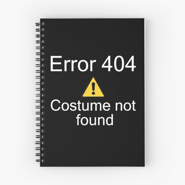 Item preview, Error 404 Costume not found designed and sold by AllLeftSides42.