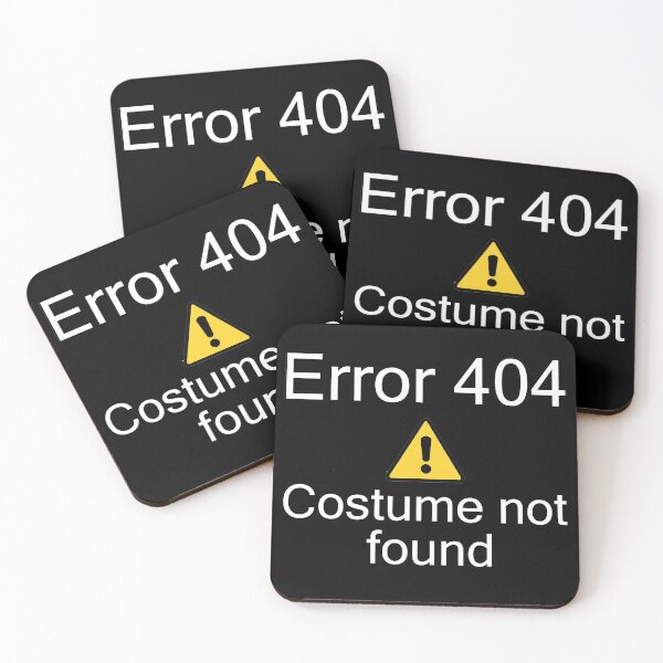 Item preview, Error 404 Costume not found designed and sold by AllLeftSides42.