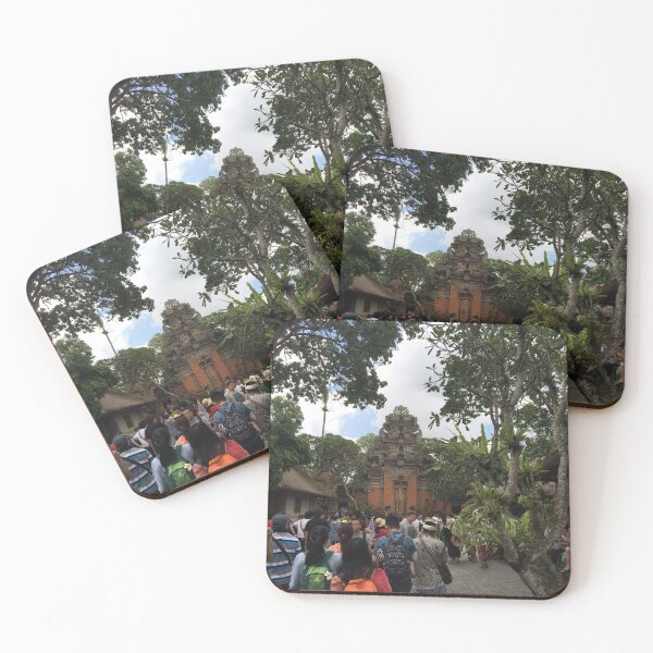 Item preview, Bustling Temple in Ubud Bali designed and sold by SarahStephensPh.