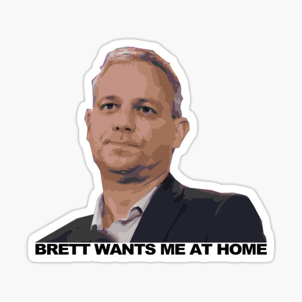 Brett Sutton wants me at home stickers Sticker