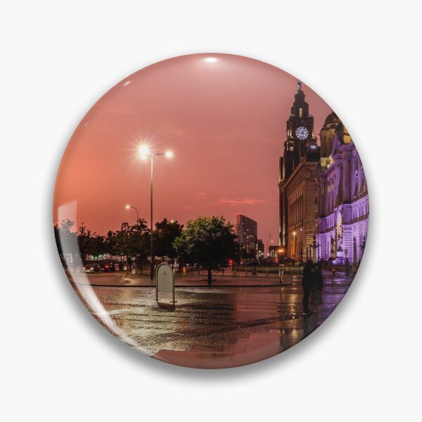 Item preview, Stormy Liverpool sunset panorama designed and sold by Paul Madden.