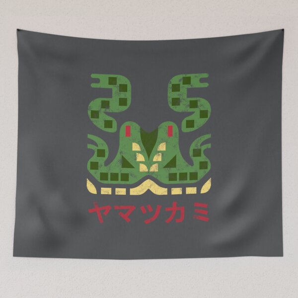 Item preview, Yama Tsukami Monster Hunter Kanji designed and sold by StebopDesigns.