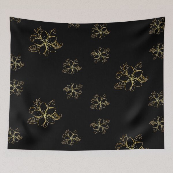 Item preview, Golden flower designed and sold by pattern-store.
