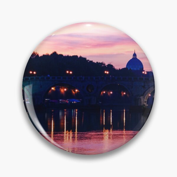 Item preview, Impressions of Rome - Tiber River Silky Current in Pink and Purple designed and sold by Georgia Mizuleva.