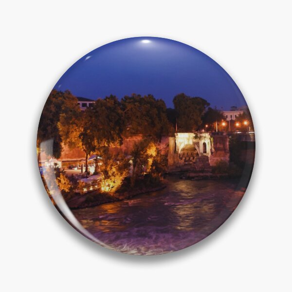 Item preview, Impressions of Rome - Summer Festival on the Banks of Tiber River designed and sold by Georgia Mizuleva.
