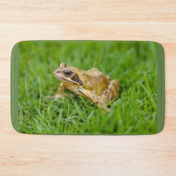 Item preview, Common frog sitting on the lawn designed and sold by Dalyndigital Photography.
