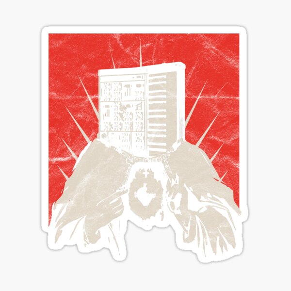 Item preview, Analog Vintage Synth Jesus Christus ADSR God Producer Nerd design designed and sold by A-Fashion.
