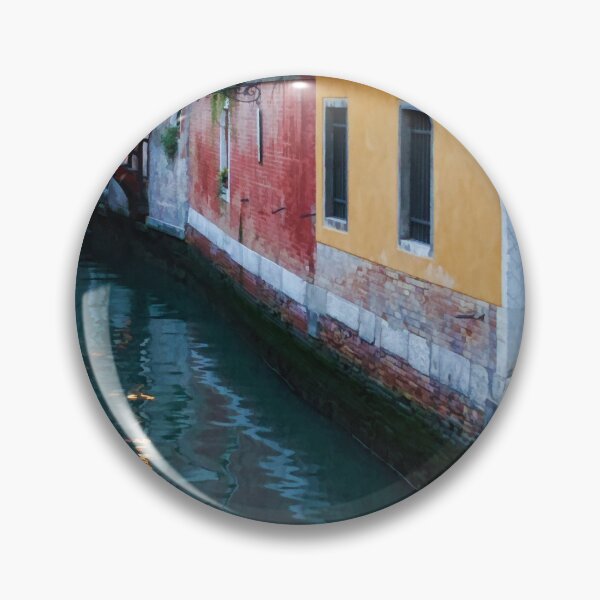 Item preview, Impressions Of Venice - Canal Reflections Colorful Facades and a Charming Christmassy Bridge designed and sold by Georgia Mizuleva.