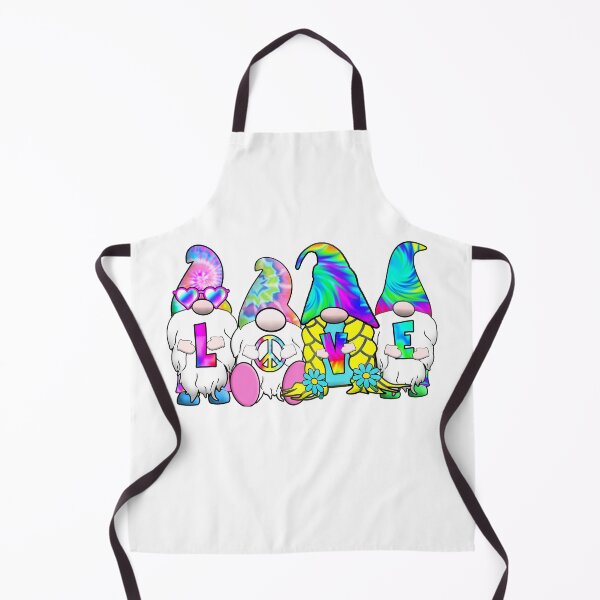 Item preview, Hippie Love Gnomes Tie Dye Hat Retro Peace Groovy designed and sold by funnytshirtemp.