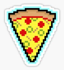 Pixel Pizza Sticker