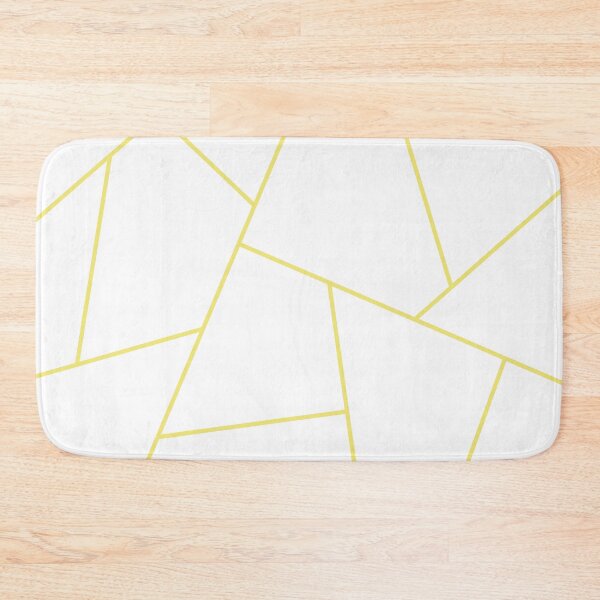 Item preview, Abstract geometric pattern - gold and white. designed and sold by K.S ART.
