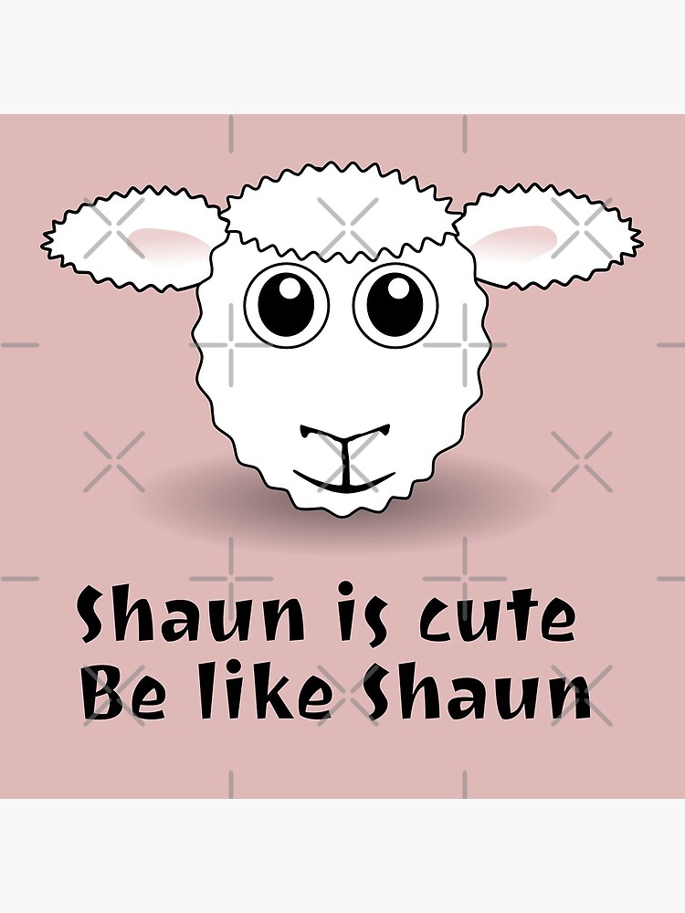 shaun the sheep pillow