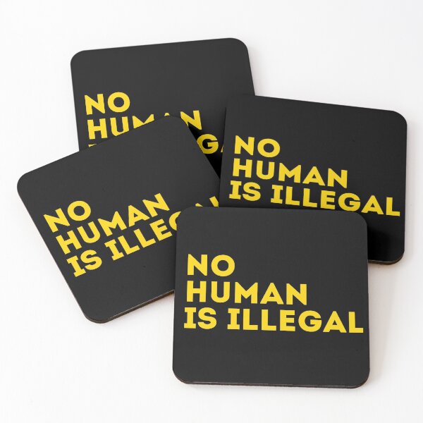 Item preview, NO HUMAN IS ILLEGAL designed and sold by atichot5.