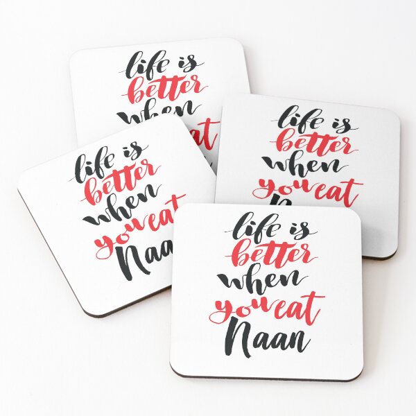 Item preview, Life Is Better When You Eat Naan designed and sold by ProjectX23.