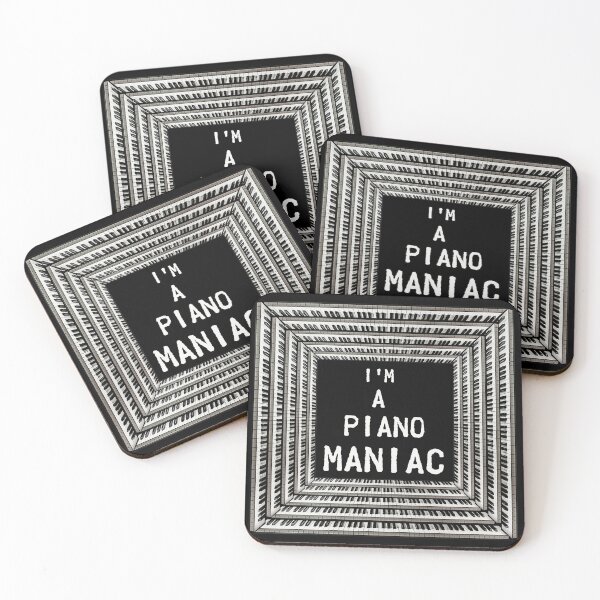 Item preview, I'm a Piano Maniac designed and sold by MusicManiacs.